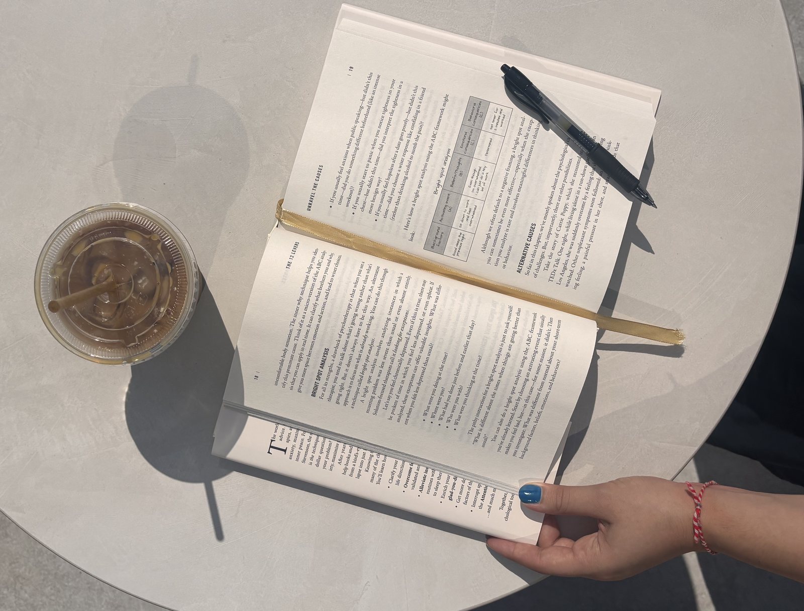 The 12 Levers open on a table, showing the ABC Analysis for unraveling the causes of your problems